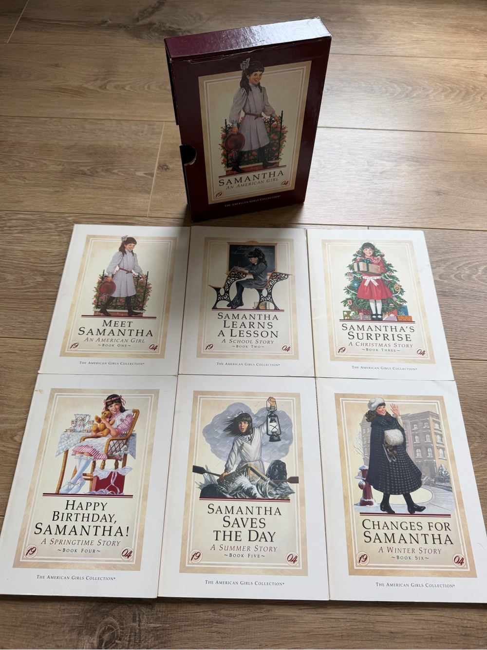 American Girl Samantha 6 Book Set - First Edition 1986